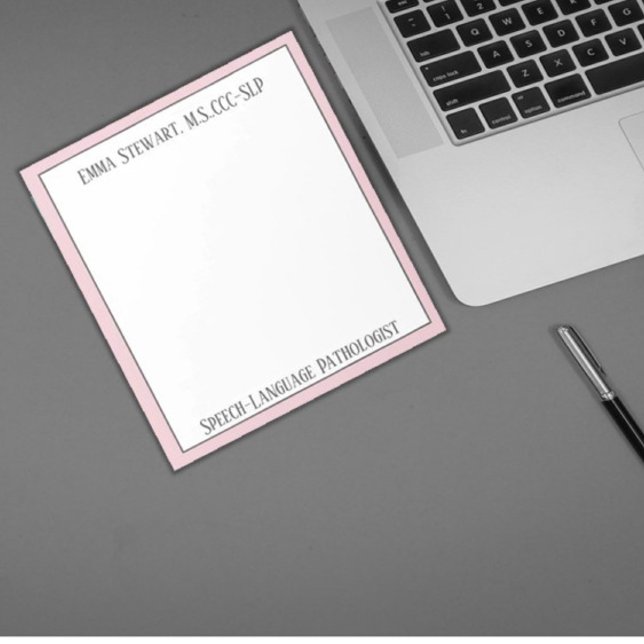 Regardez@ Bloc-notes personnalisé SLP ! (Créateur téléchargé)