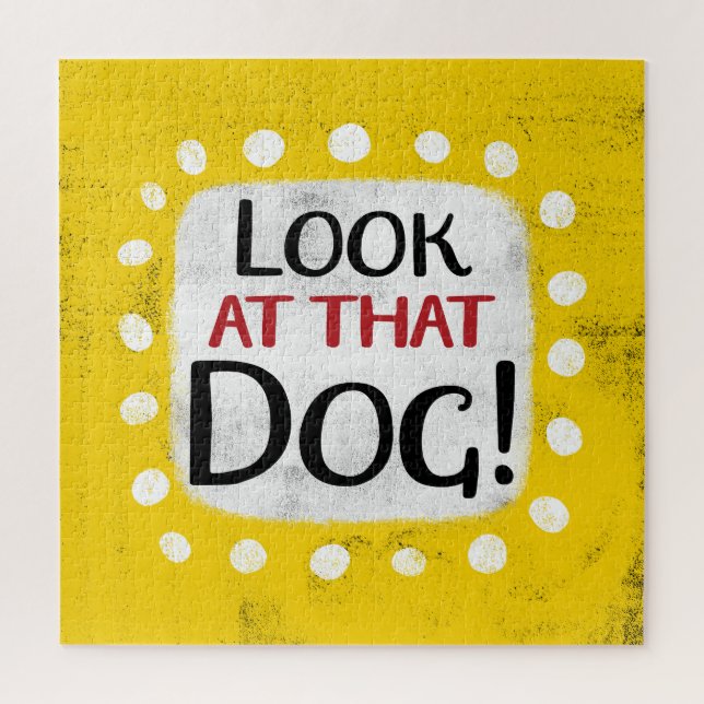 Regardez Ce Puzzle De Chien (Vertical)