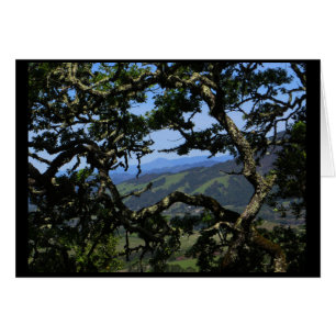 Regardez de la montagne de Sonoma