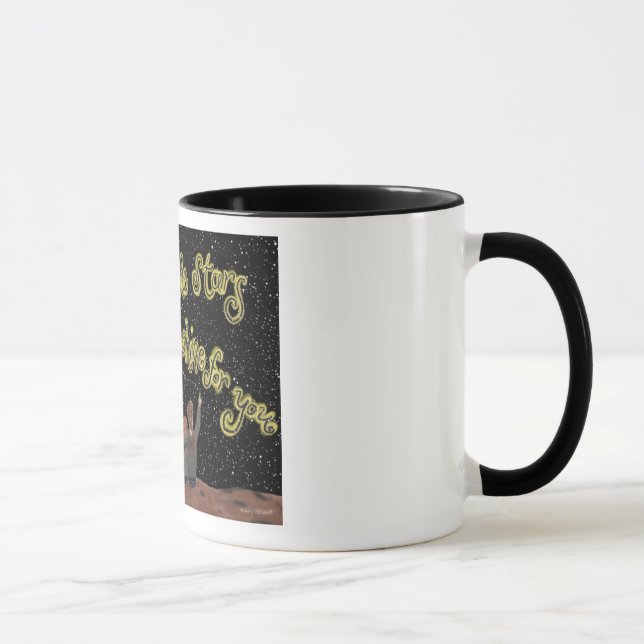 Regardez la tasse d'étoiles (Droite)
