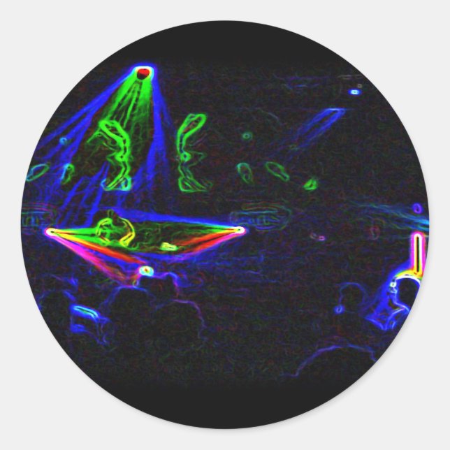 Regardez Les stickers DJ Spin (Devant)