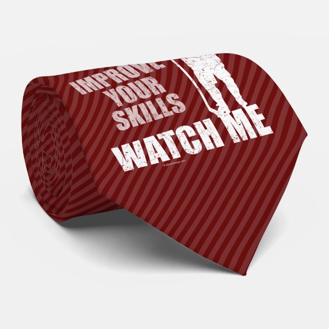 Regardez-moi (Hockey) Cravate (Roulé)