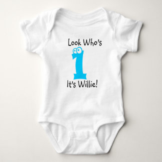 Regardez qui est 1 Tshirt d'anniversaire personnal