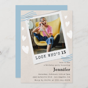 Regardez qui reçoit des invitations pour 15 ans