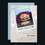 Regardez qui reçoit des invitations pour 15 ans<br><div class="desc">Amusante invitation à 15e anniversaire Regardez qui a 70 invitations</div>