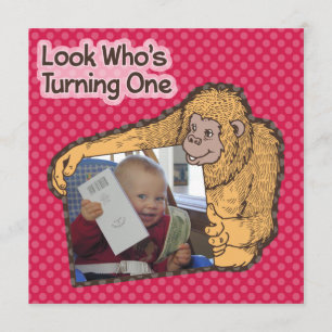 Regardez qui tourne une invitation de fête