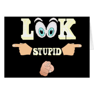 Regardez une carte stupide