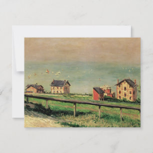 Régate à Villerville par Gustave Caillebotte