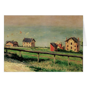 Regatta à Villerville par Gustave Caillebotte