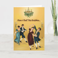 Regency A Une Boule Cette Carte De Noël