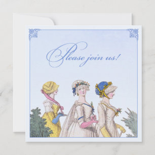 Regency Bridesmaitres Déjeuner sur invitation pers