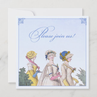 Regency Bridesmaitres Déjeuner sur invitation pers