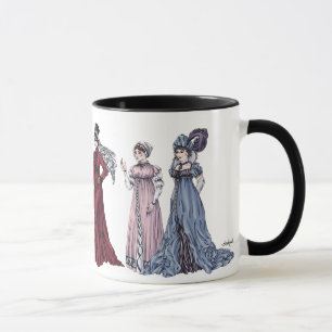 Regency Ladies Mode historique Jane Austen Mug