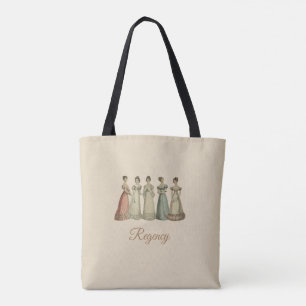 Regency Ladies Sac fourre-tout for Jane Austen Fan