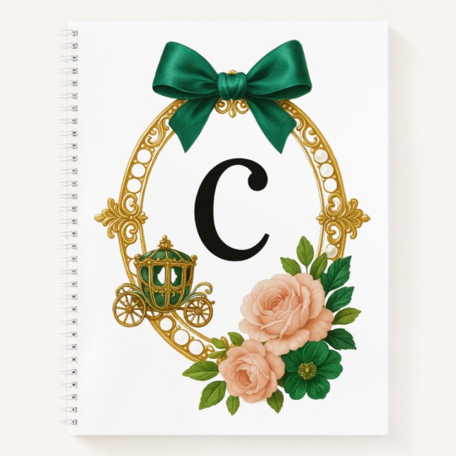 Regency Letter C Monogram Journal (Devant)