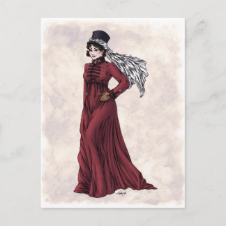 Regency Mode - Dame #5 - Carte postale