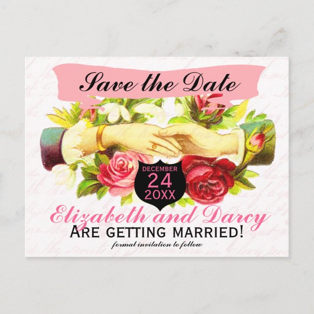 Regency Romance Enregistrer les cartes de dates (Devant)