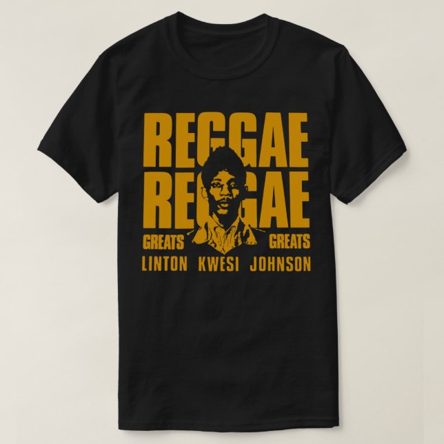 Reggae Greats Linton Kwesi Johnson LKJ T-Shirt (Design devant)
