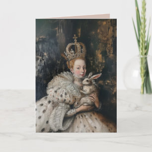 Regina - Carte de vœux pliée