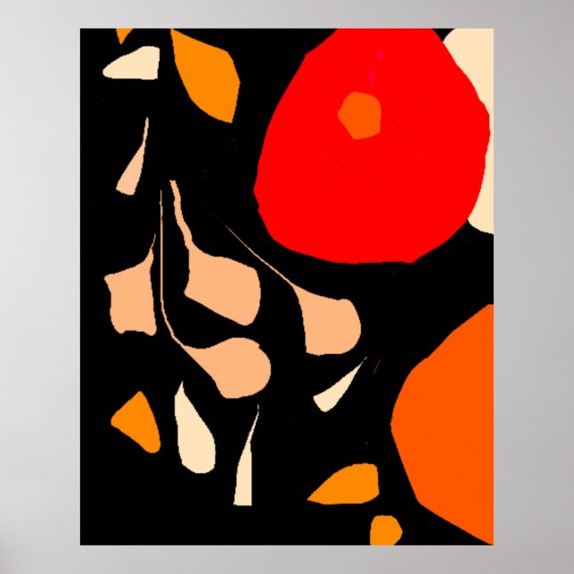 Regina Love botanical Print, Value Poster Papier (Devant)