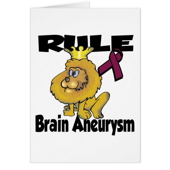 Règle Aneurysme cérébral (Devant)