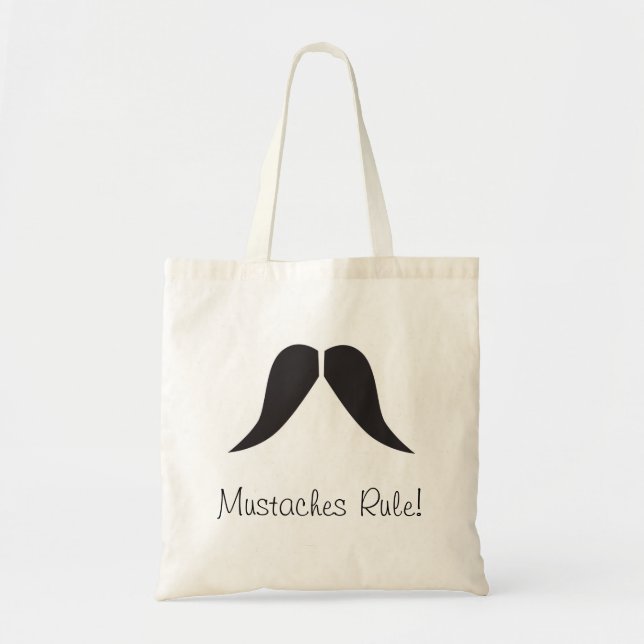 Règle de moustaches ! - Sac fourre-tout (Devant)