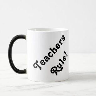Règle de professeurs ! tasse morphing