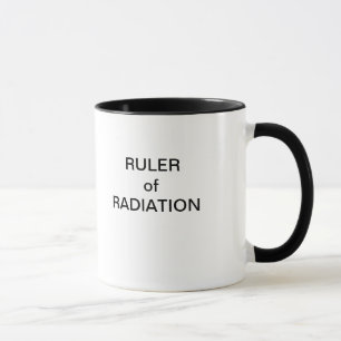 RÈGLE de tasse de café de RAYONNEMENT