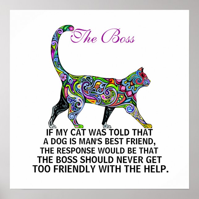 Règle des chats - Le chef - Poster - srf (Devant)