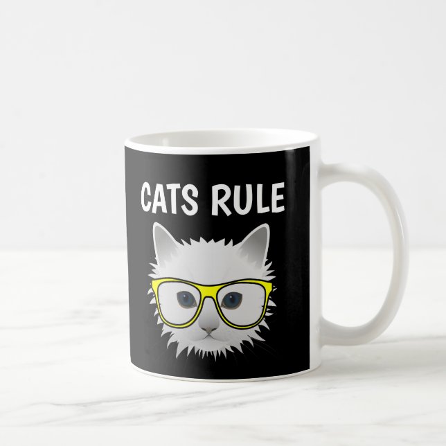 RÈGLE DES CHAUSSURES CHAT CAFÉ MUGS (Droite)