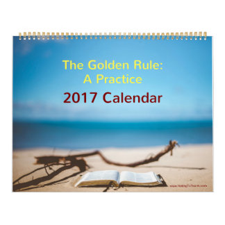 Règle d'or Calendrier 2017