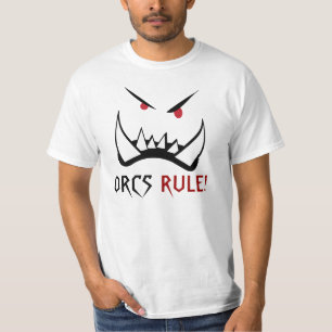 Règle d'Orcs, T-shirt de monstre