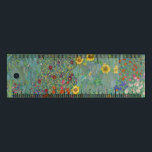 Règle Gustav Klimt - Jardin de campagne avec tournesols<br><div class="desc">Jardin de campagne avec des tournesols / Jardin de ferme avec des tournesols - Gustav Klimt en 1905-1906</div>