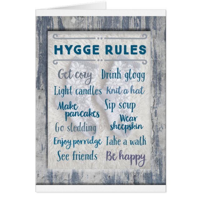 Règles de Hygge (Devant)
