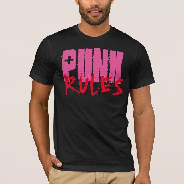 RÈGLES DE PUNK T-SHIRT (Devant)