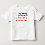 Règles d'un T-shirt de porteur d'alliances<br><div class="desc">T-shirt mignon pour le porteur d'alliances.  Idée fantastique de cadeau pour le bouchon d'exposition !</div>
