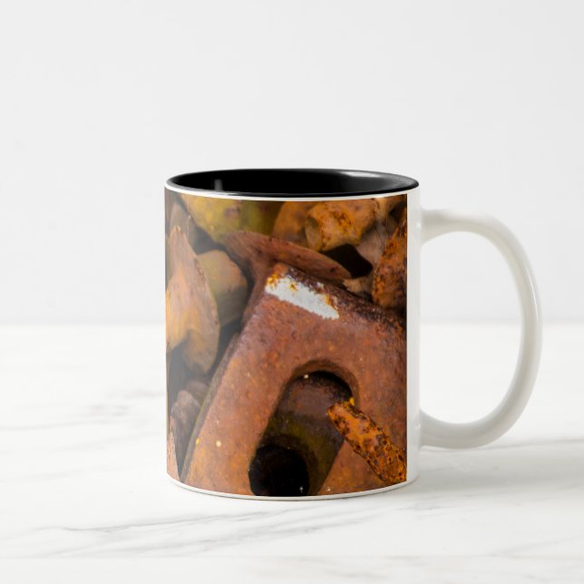 RÈGLES MÉTALLIQUES CAFÉ MUG (Droit)