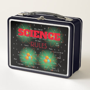 Règles scientifiques personnalisées Lunchbox
