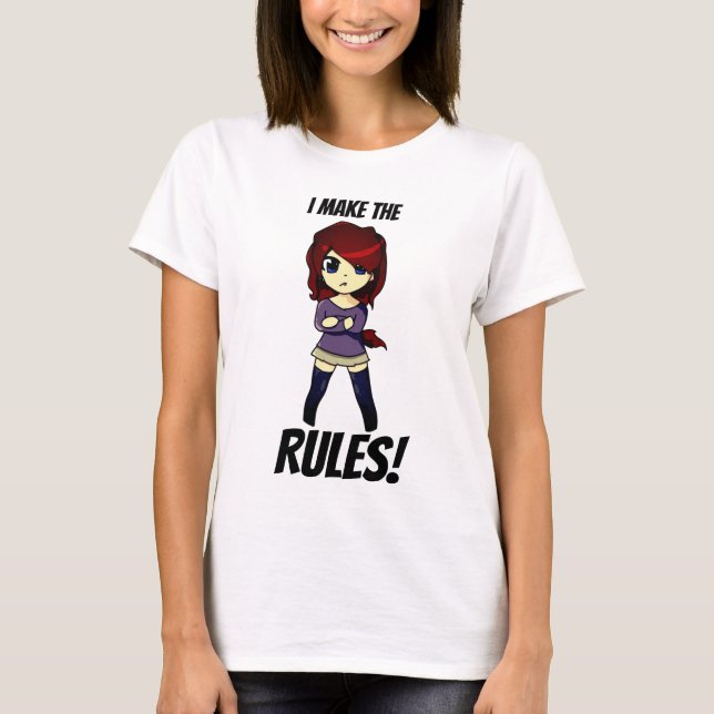 Règles T-shirt de base pour femmes (Devant)