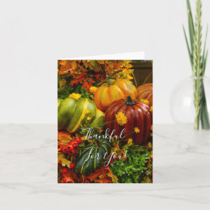 Regroupement Automne Merci Pour Vous Cartes