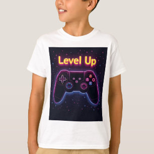 Régulateur Neon Gamer Niveau Haut - Retro Pixel Ar