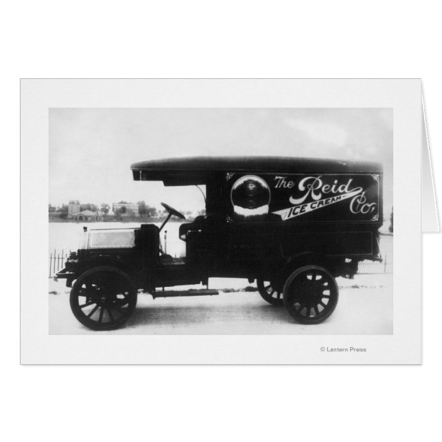Reid Ice Cream Company Camion (Devant horizontal)