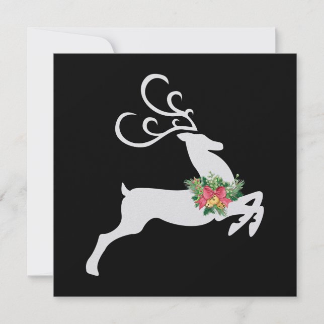 Reindeder Christmas / Carte de vacances - SRF (Devant)