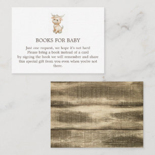 Reindeer Apportez un livre Carte de boîtier