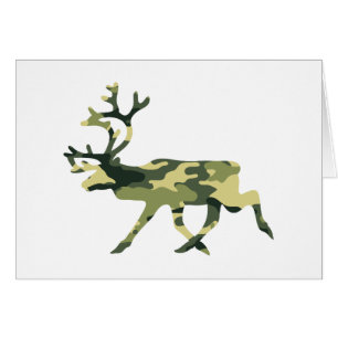 Reindeer / Caribou Woodland Camouflage / Carte Cam