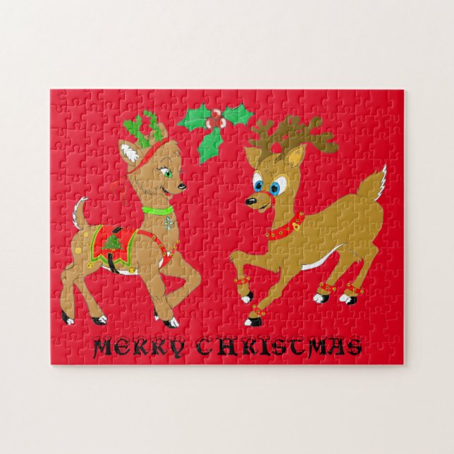 Reindeer Doe et Friend Puzzle (Horizontal)