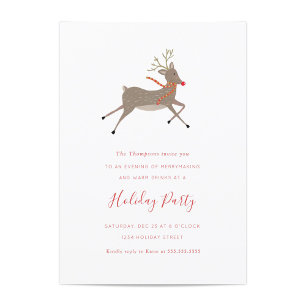 Reindeer Games Fête Invitations