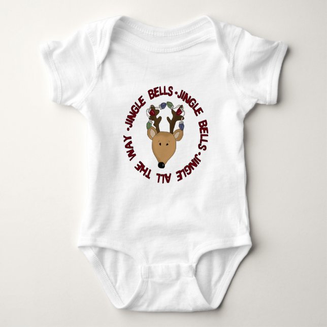 Reindeer Jingle Bells Tshirts et cadeaux (Devant)