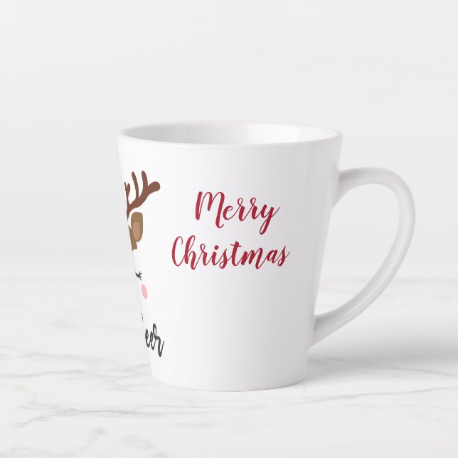 Reinder Christmas Latte Mug (Droite)
