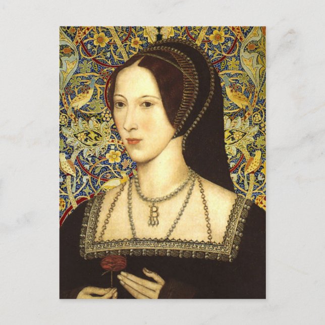 Reine Anne Boleyn - Carte postale Portrait (Devant)